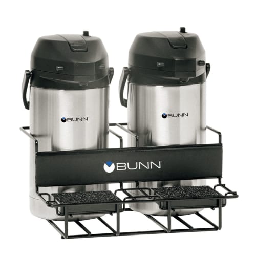 BUNN® Universal Airpot Rack, 2 Lower, Black